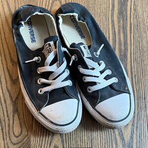 Converse women’s  Black and White Low Top Sneakers